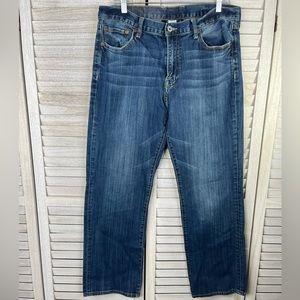 LUCKY BRAND Men's Vintage Straight Jeans Blue-34x31
